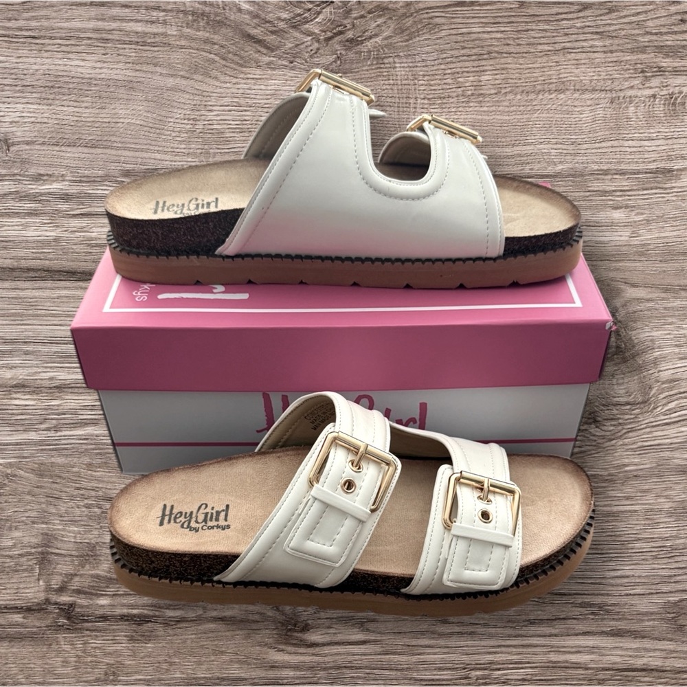Women’s Shoreline Steps Sandals in White with  Adjustable Straps! 10! NWT! - Picture 3 of 12